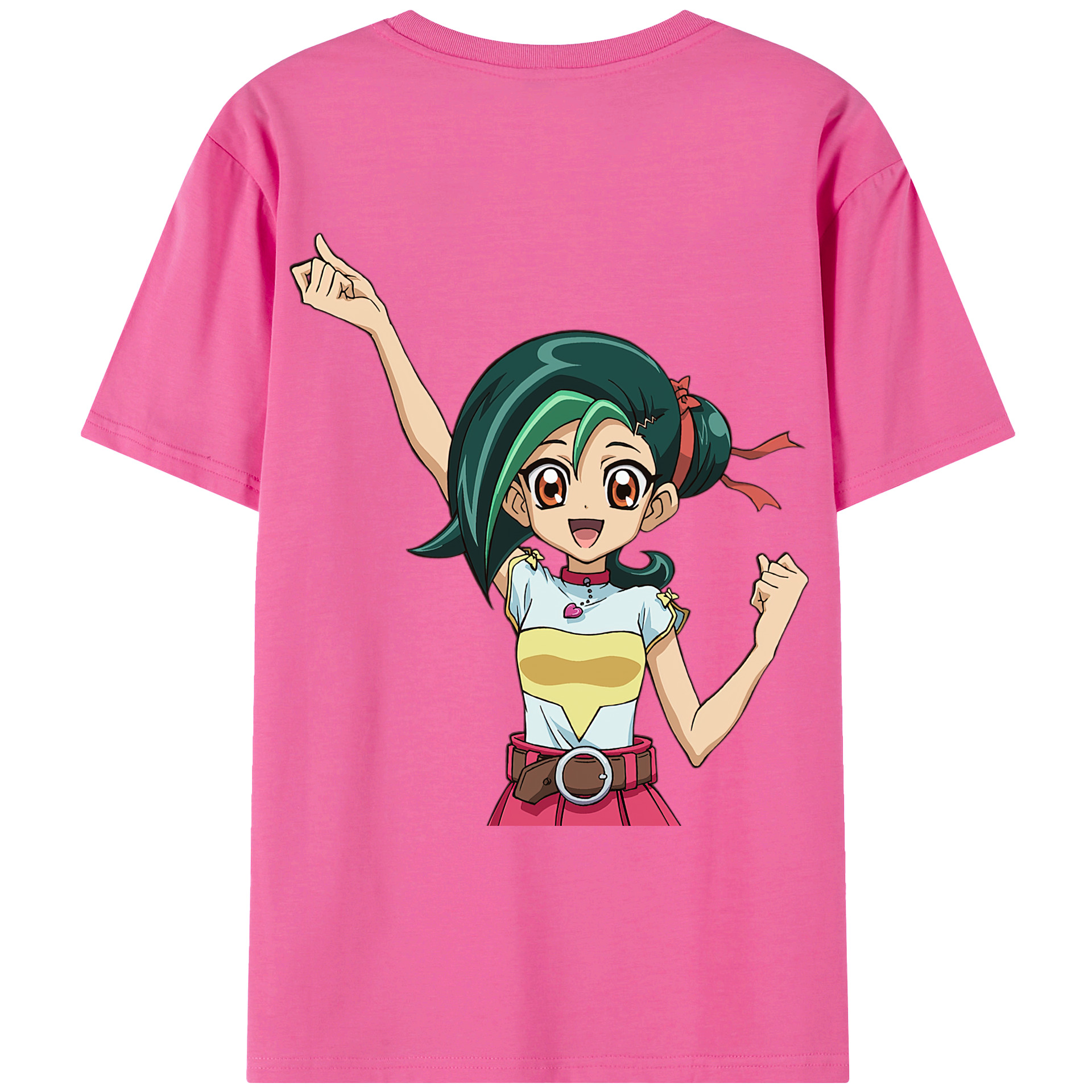 （画像用） 遊☆戯☆王 Yu-Gi-Oh! レディース半袖Tシャツ(バックプリント)